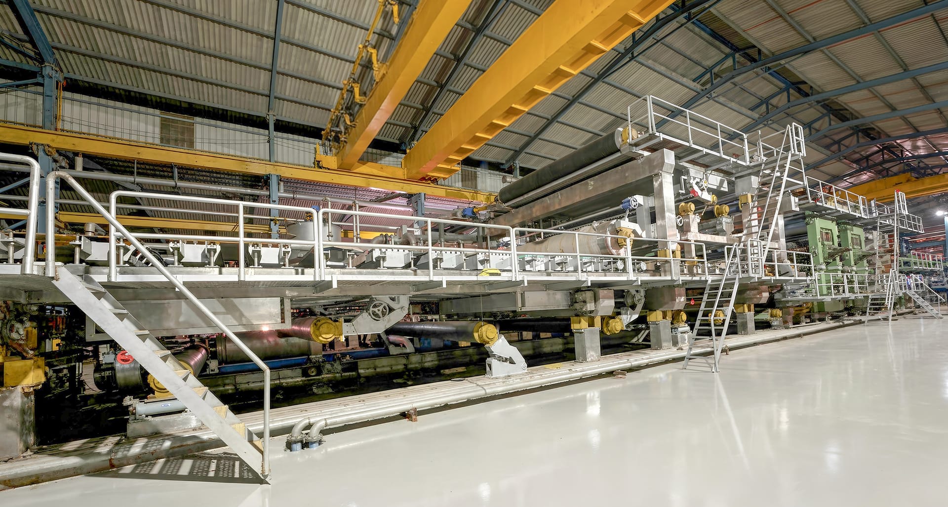 400 TPD Paper Machine with Shoe Press